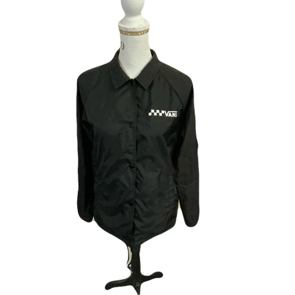 Vans Black Thanks Coach Jacket - Picture 7 of 15